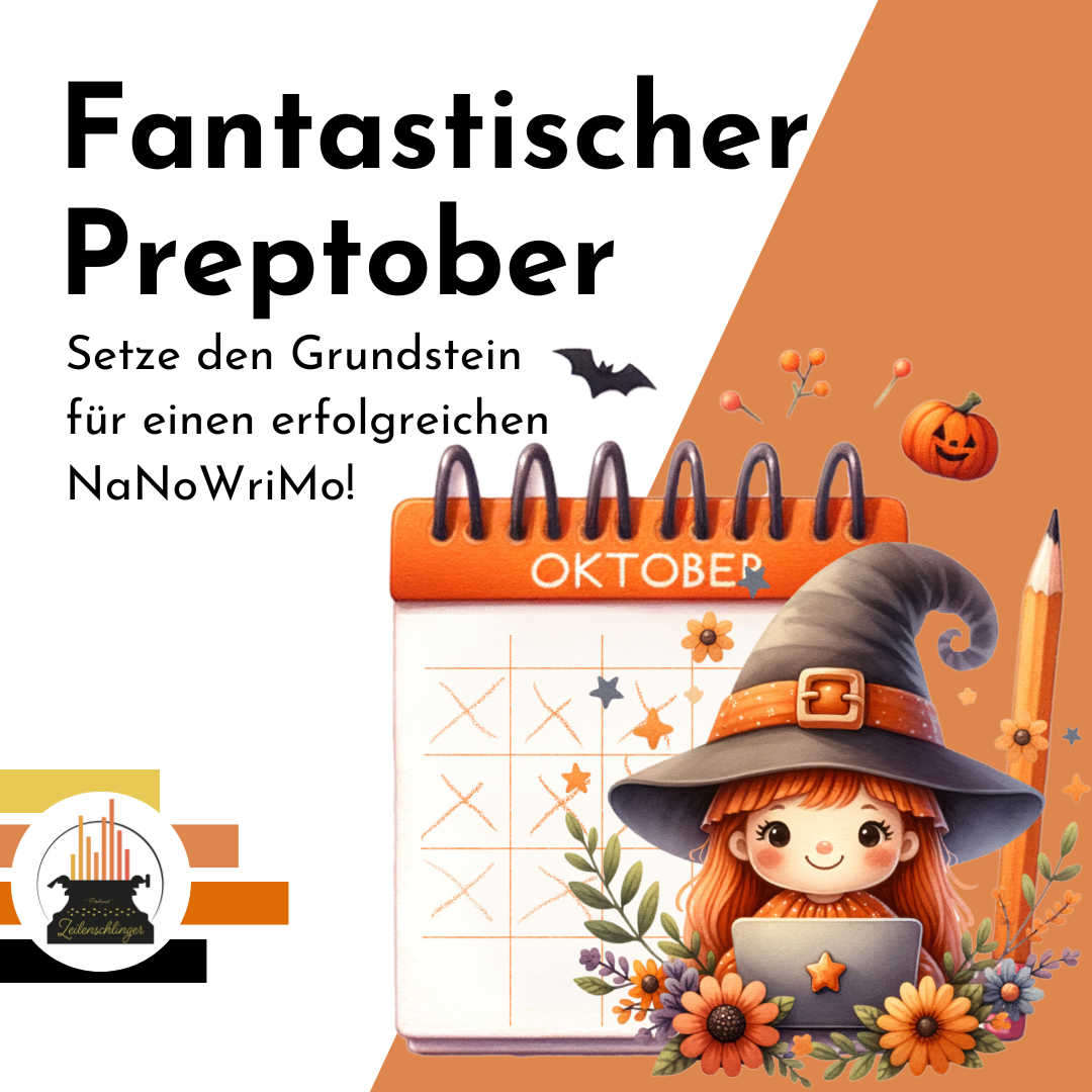 Fantastischer Preptober: 4 Wochen Schreibvorbereitung für deinen Fantasy Roman