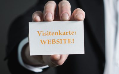 Die moderne Visitenkarte: Die Website! Aber wie mache ich die?