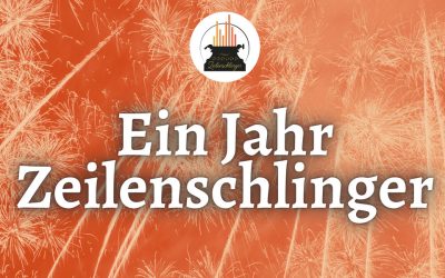 Ein Jahr Zeilenschlinger: Der Schreib-Podcast blickt zurück