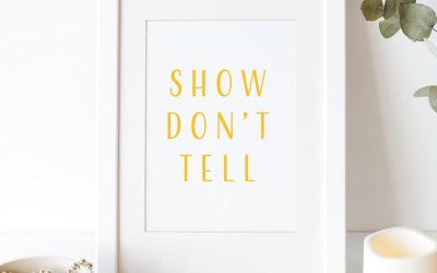 Show don’t tell – die goldene Regel?