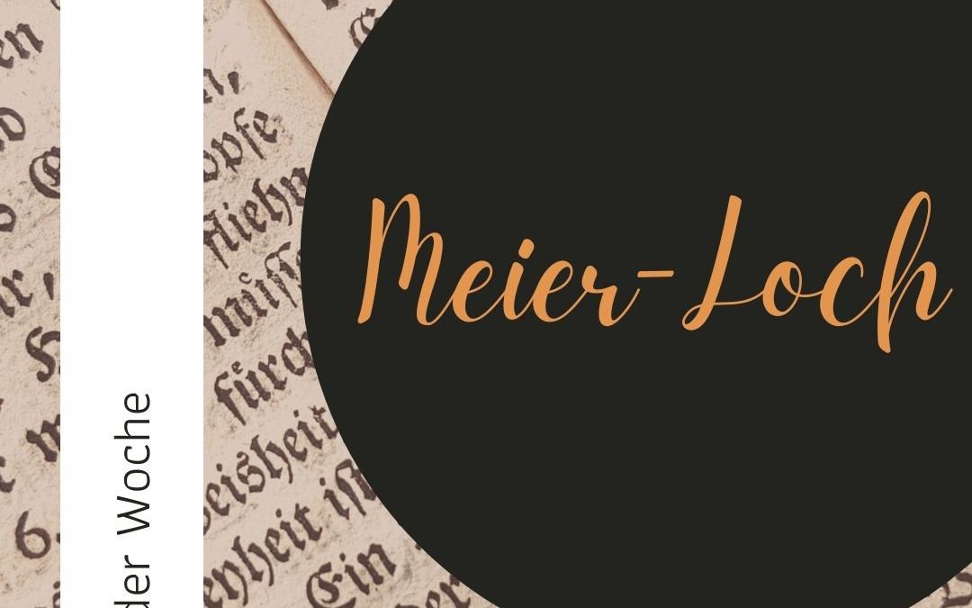 Wort der Woche 057: Meier-Loch