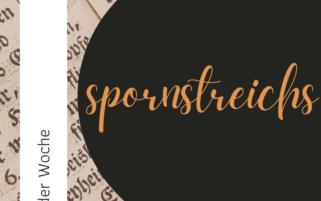 Wort der Woche 061: Spornstreichs